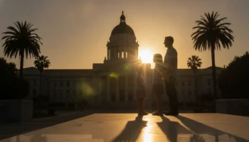 California family discussing a wrongful death claim with an attorney