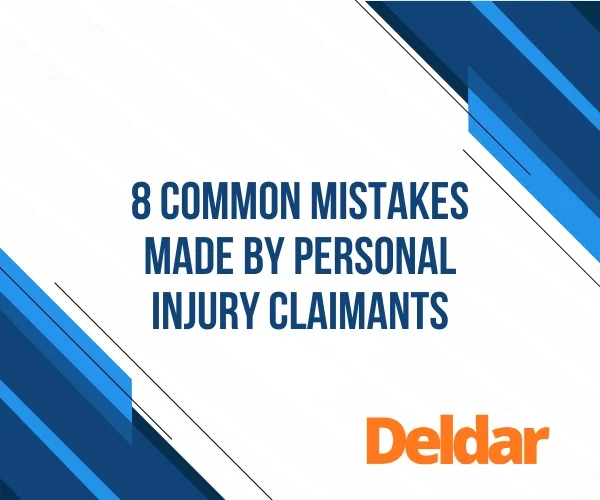 8 Common Mistakes Made by Personal Injury Claimants - Personal Injury E-Book