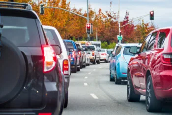 San Mateo, CA – Collision with Injuries on US-101 NB Near Peninsula Ave Off-Ramp