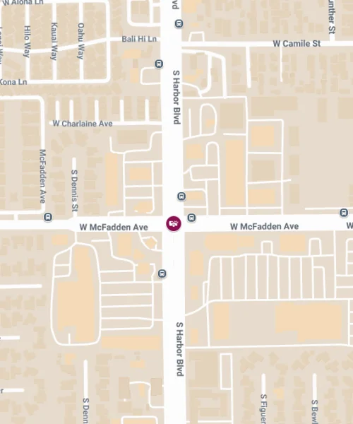 Santa Ana, CA – Injuries Reported in Crash at W McFadden Ave & S Harbor Blvd