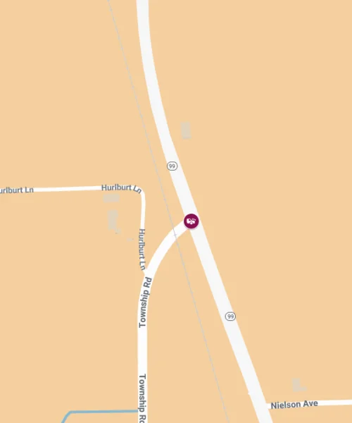 Gridley, CA – Multiple Hospitalized After Two-Vehicle Crash on Hwy 99 at Township Rd