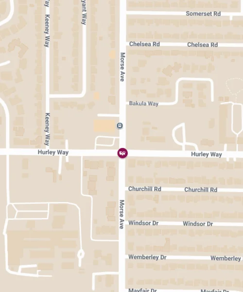 Sacramento, CA – Two-Vehicle Collision with Injuries at Morse Ave and Hurley Way