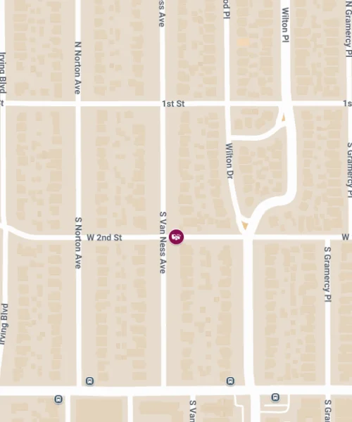 Los Angeles, CA – Collision with Injuries at S Van Ness Ave & W 2nd St