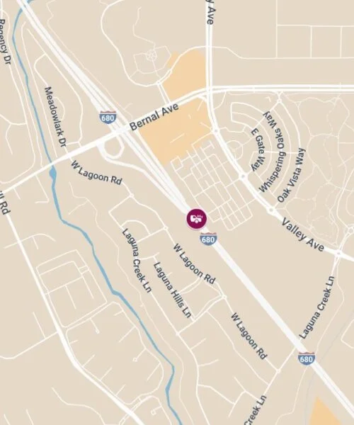 Pleasanton, CA – Injury Crash Blocks Lane on I-680 Near Bernal Ave