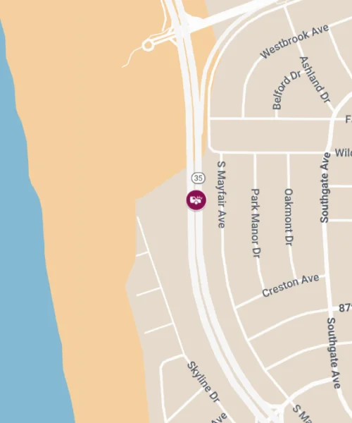 Daly City, CA – Injury Accident on CA-35 NB near Westmoor Ave
